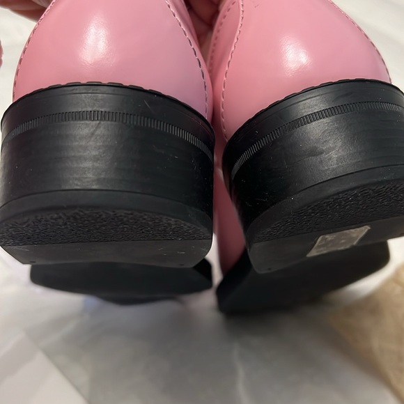 Gucci Interlocking G Leather loafers -sugar pink 391/2 pre own - Picture 15 of 16